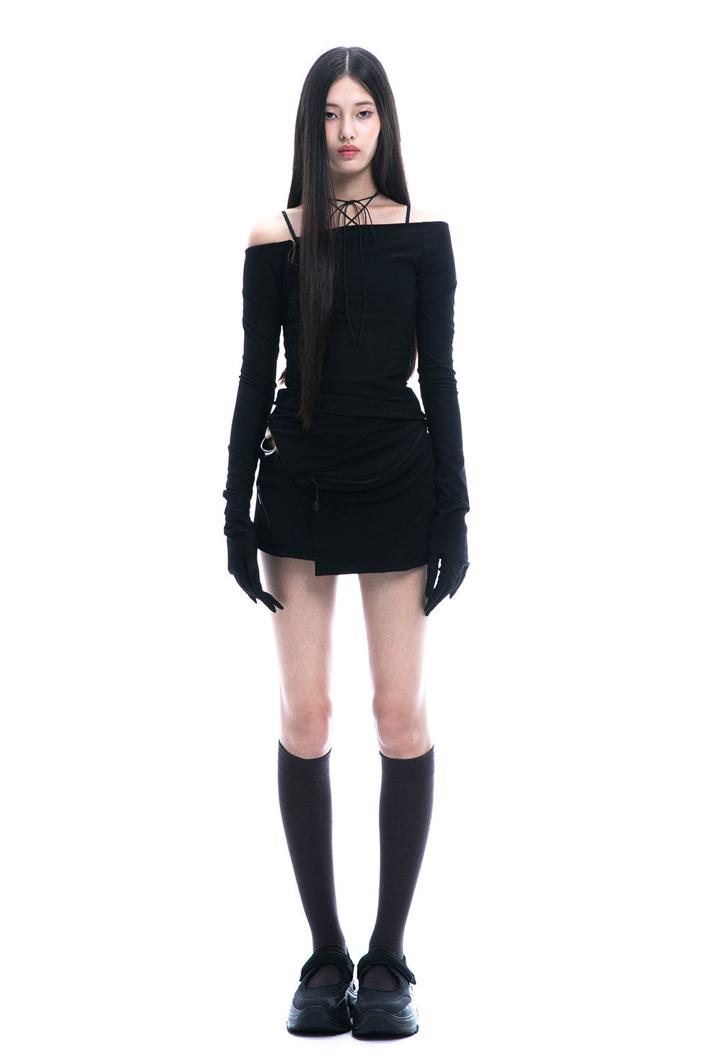 スカート theredthread G tech bag skirt THEREDTHREAD / ザレッドスレッド】G tech bag skirt