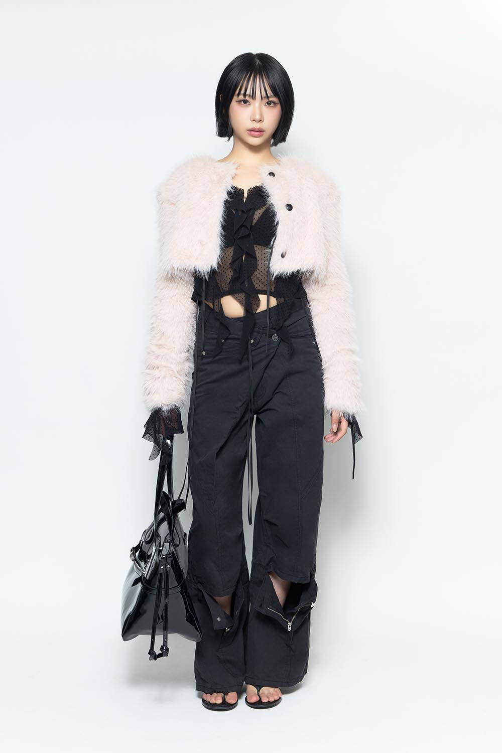 S double knee pants heart