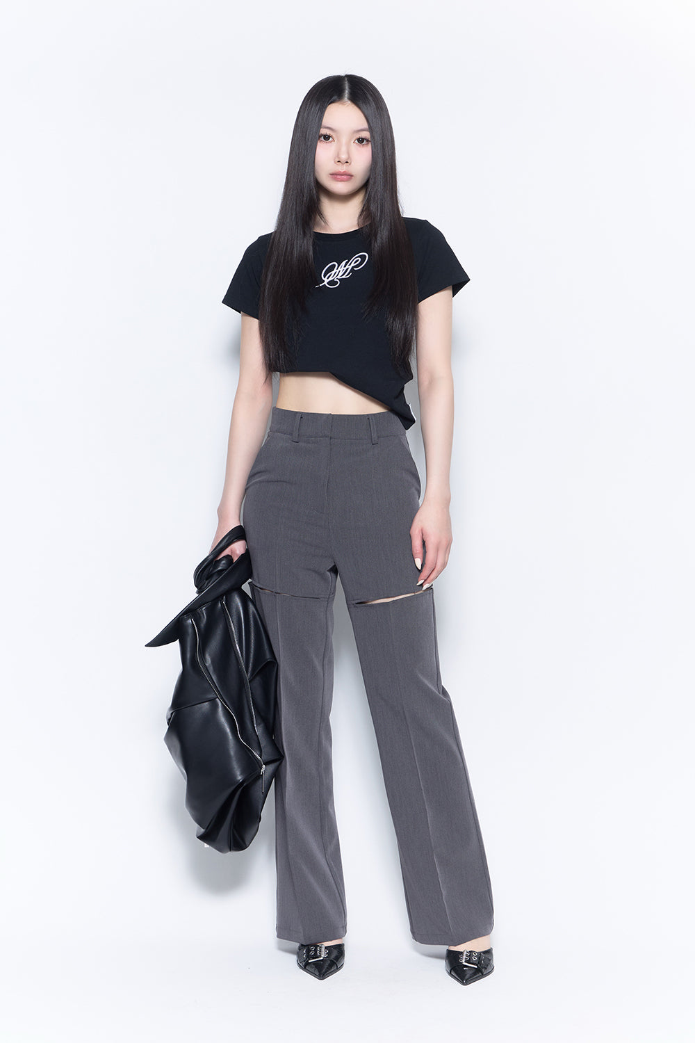 THEREDTHREAD / ザレッドスレッド】hook slit slacks pants