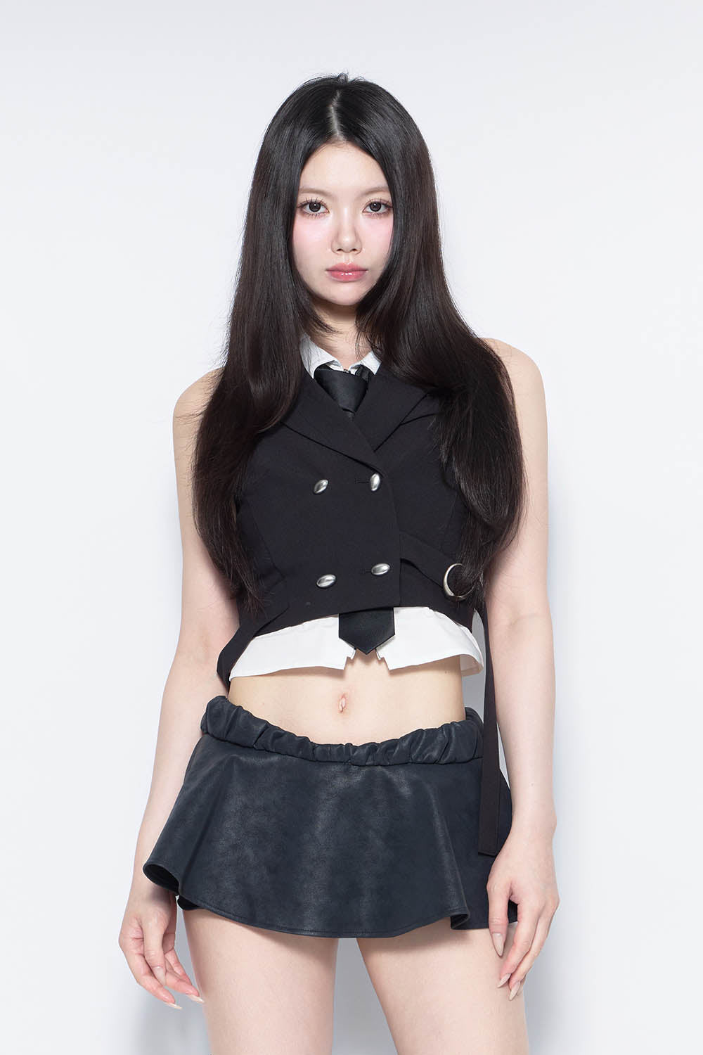 S ring tailored vest