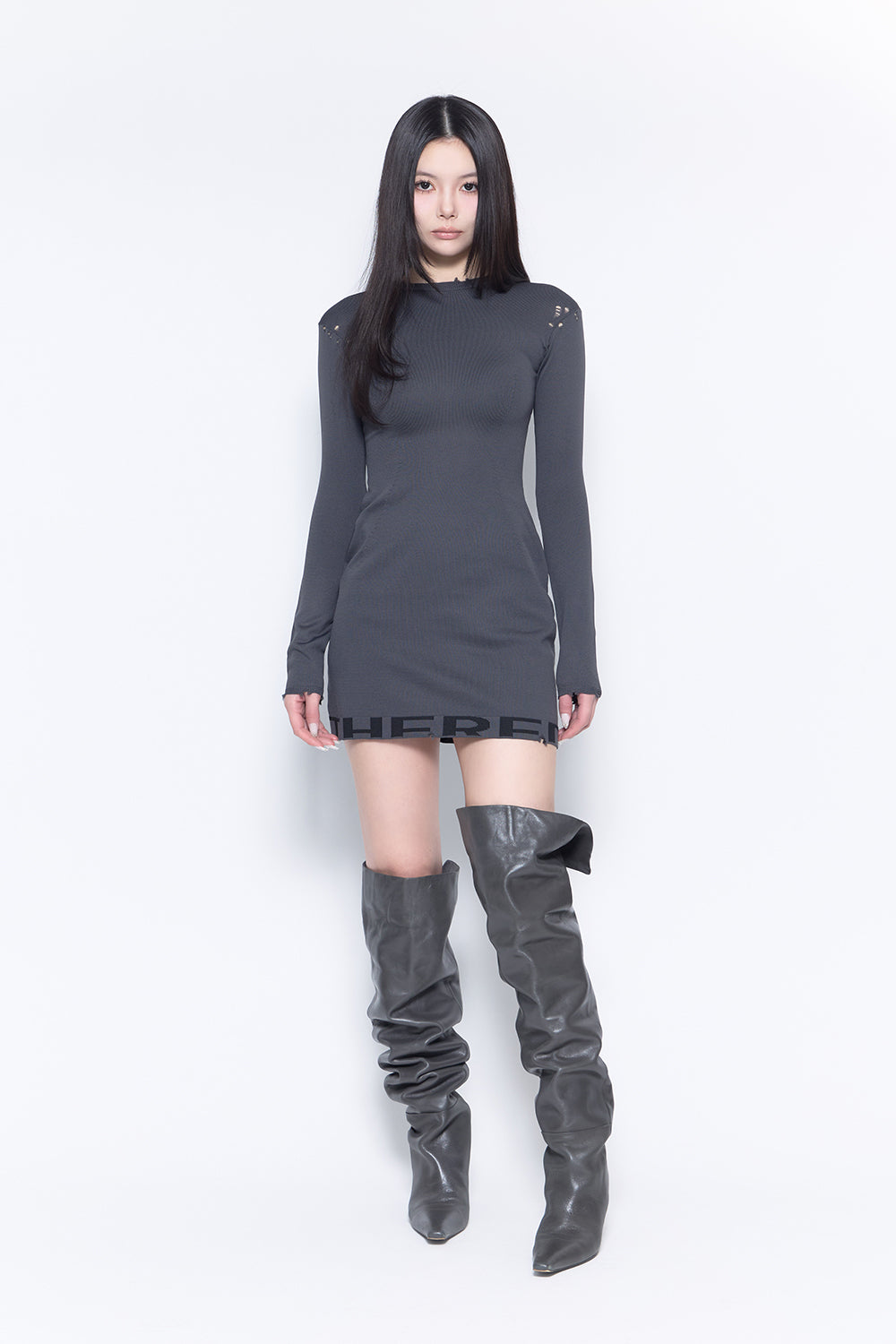 S damage dress half logo