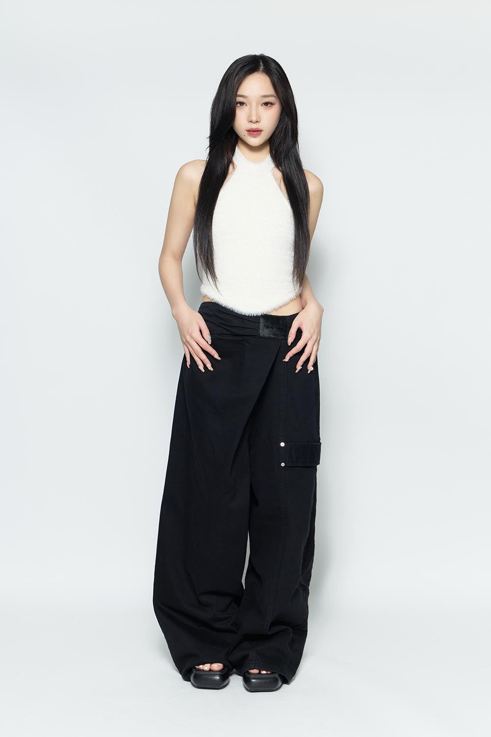 パンツ THEREDTHREAD S cutting fit pants THEREDTHREAD / ザレッドスレッド】S cutting pants