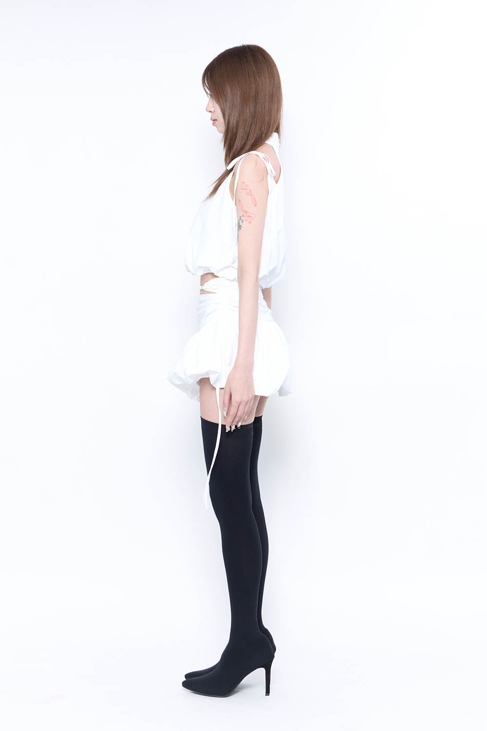 theredthread ♡ S ring balloon skirt THEREDTHREAD / ザレッドスレッド】S ring balloon skirt