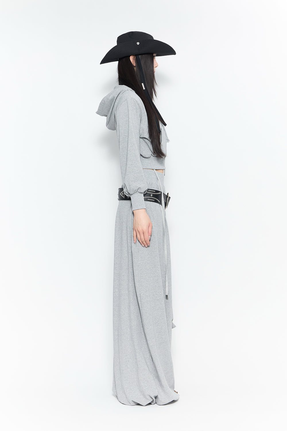 パンツ theredthread S flip fur pants gray black theredthread S flip fur pants gray black 【公式通販】