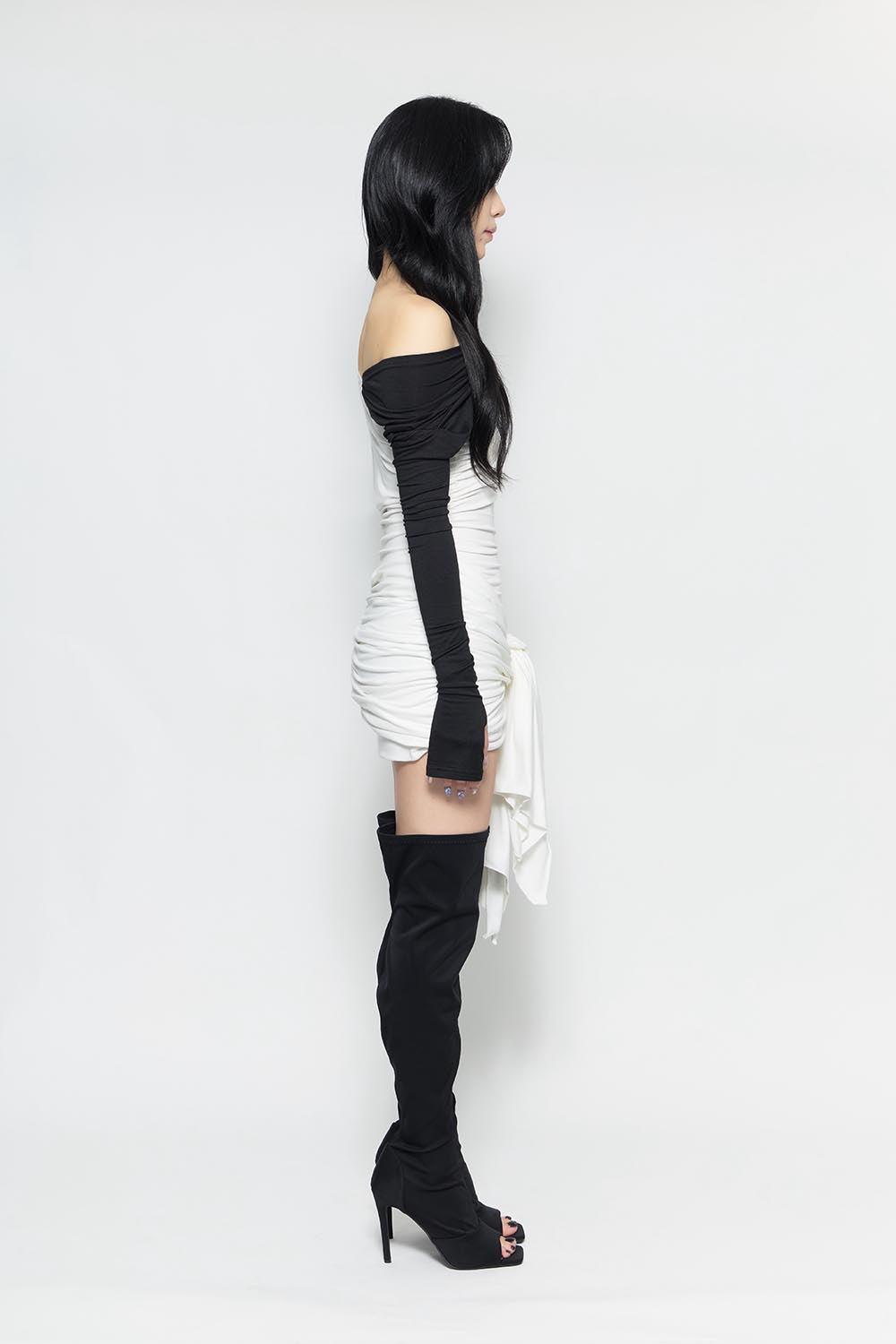 【十 】theredthread S stamp tee dress THEREDTHREAD / ザレッドスレッド】S stamp tee dress