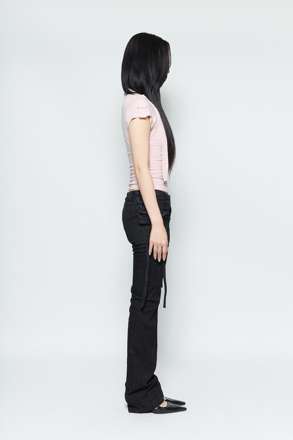S lace up denim 1