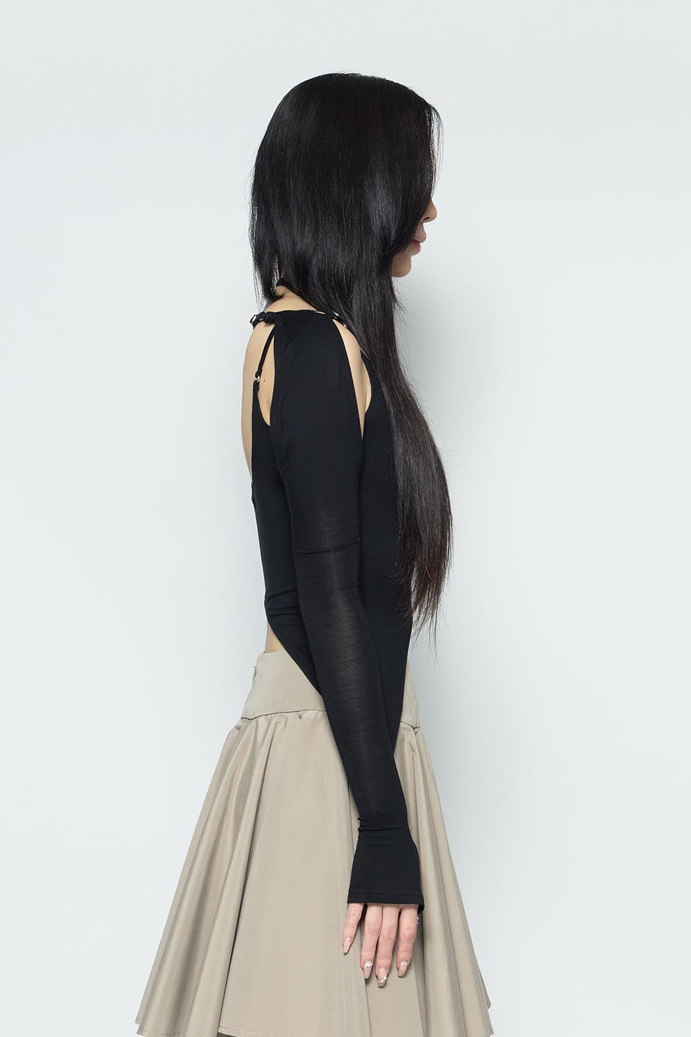 トップス theredthread asymmetric sweat tops THEREDTHREAD / ザ