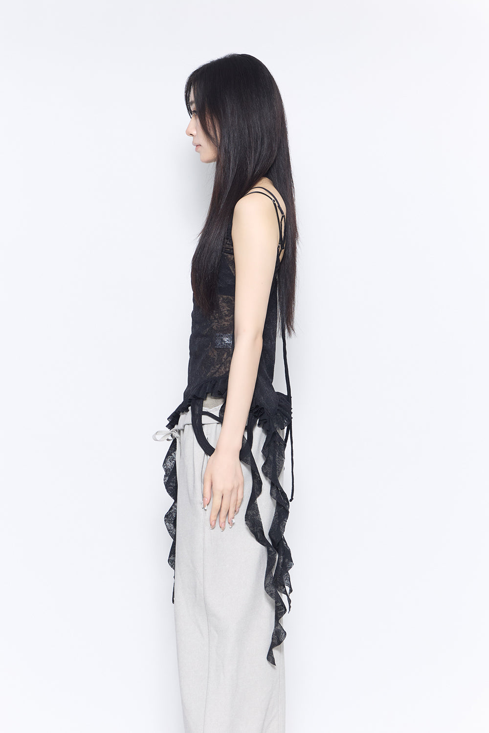 halter tail tops