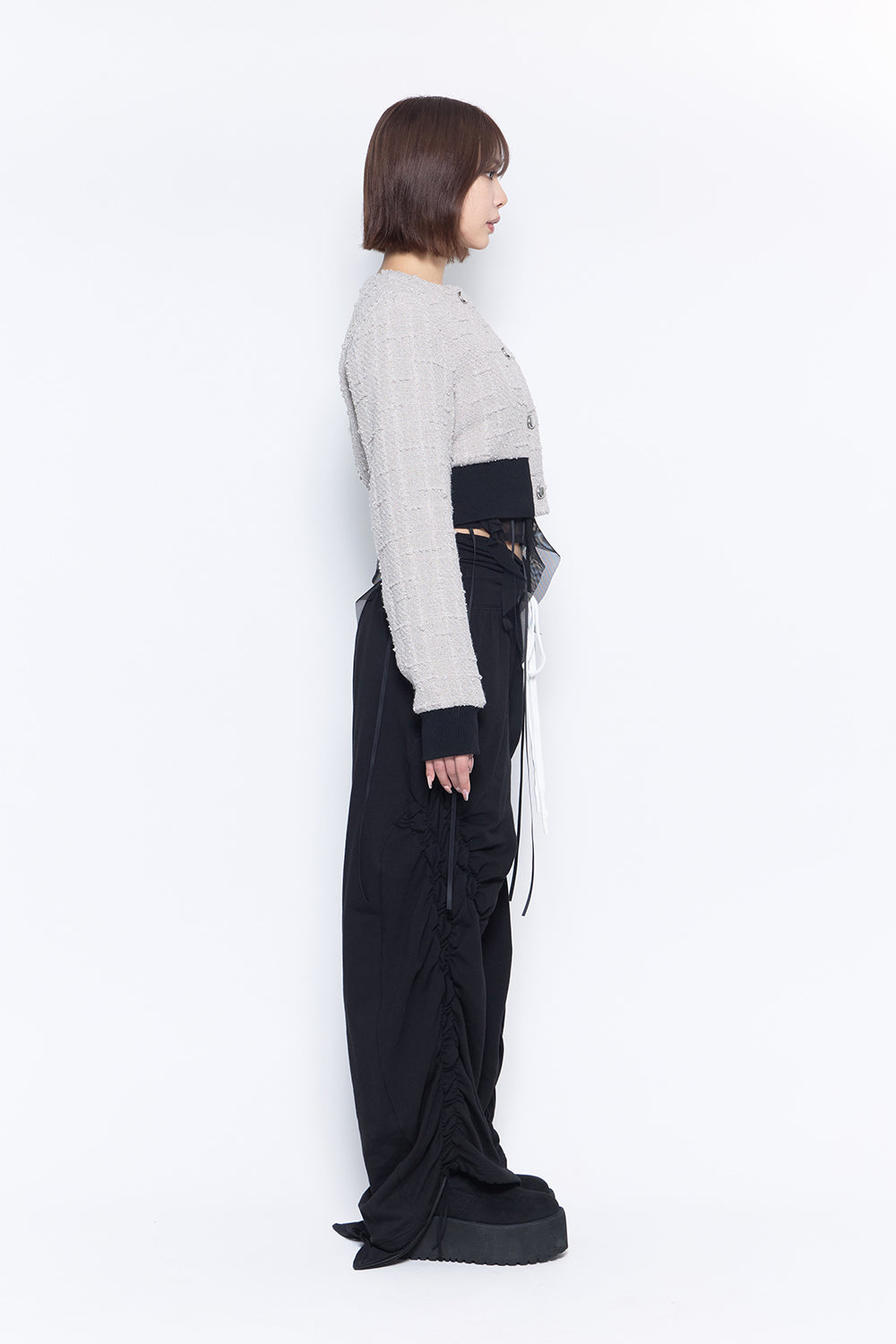 パンツ S eyelet nylon pants theredthread THEREDTHREAD / ザレッドスレッド】S eyelet nylon pants
