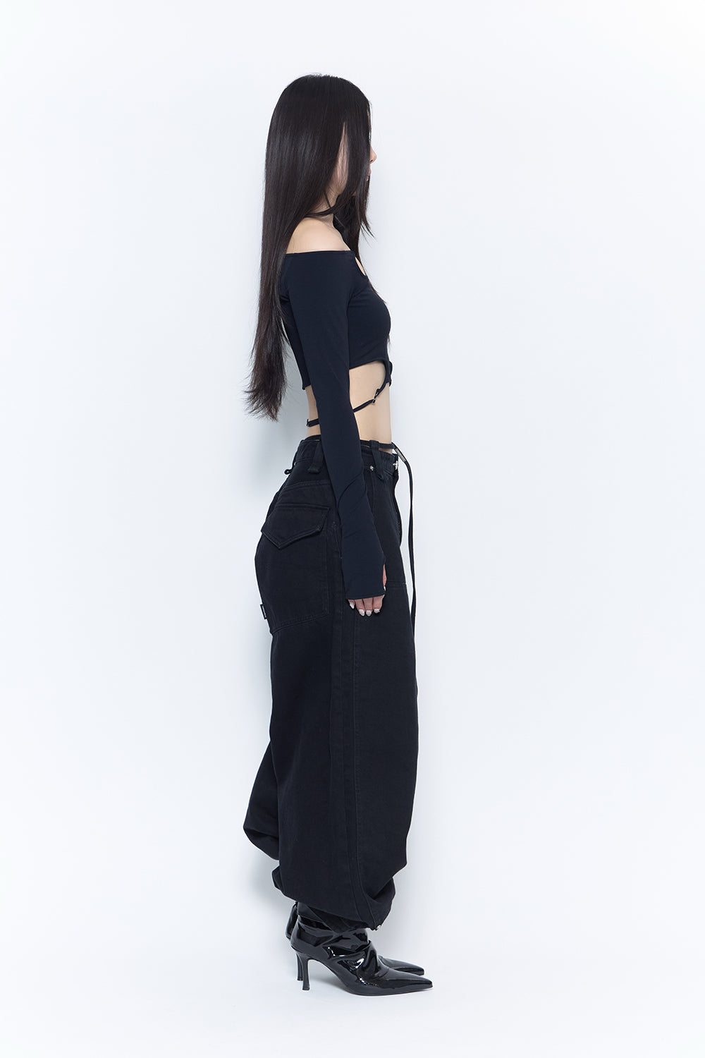 パンツ theredthread double knee denim heart S THEREDTHREAD / ザレッドスレッド】double knee denim heart