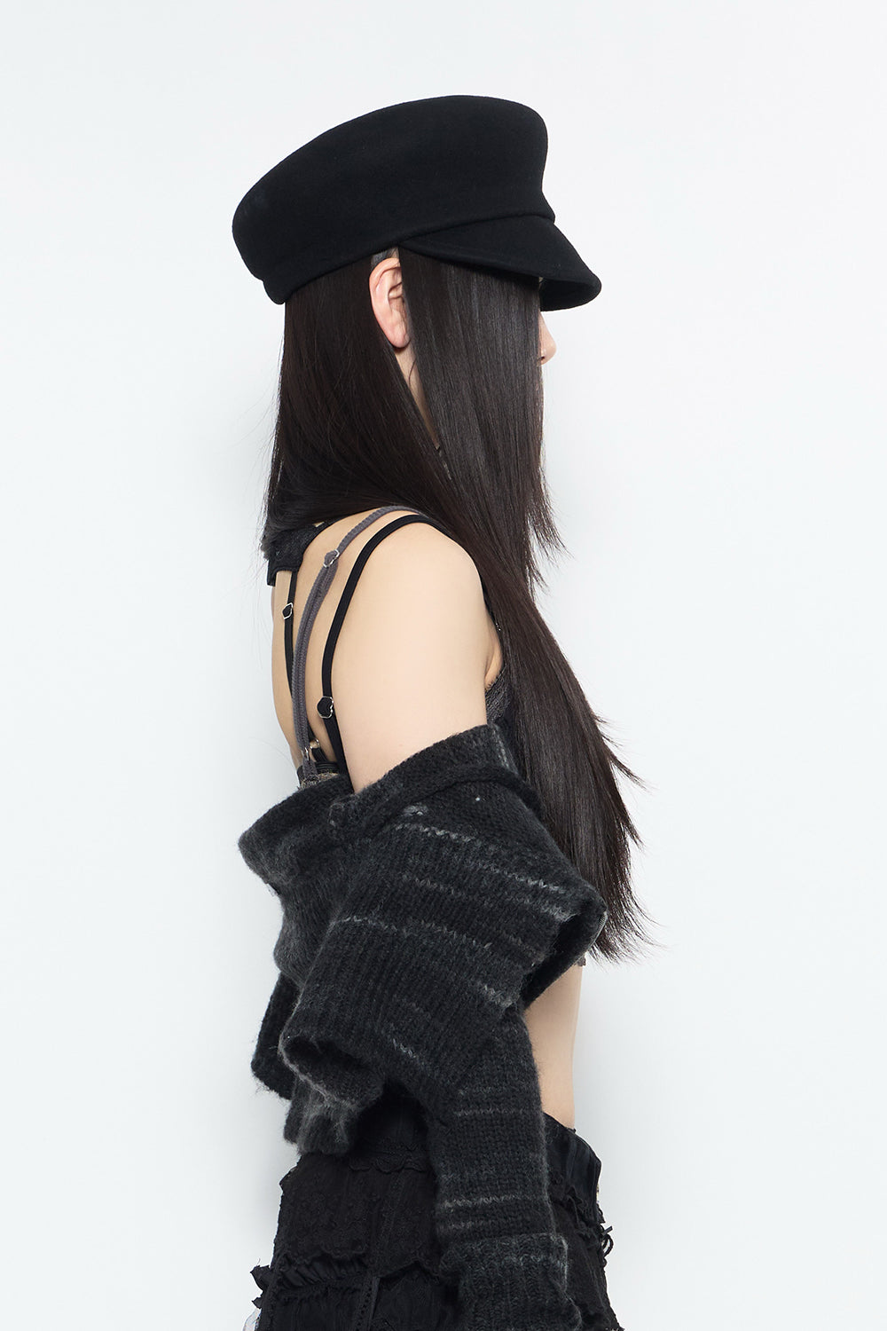 専用　theredthread muse casquette black THEREDTHREAD / ザレッドスレッド】muse casquette