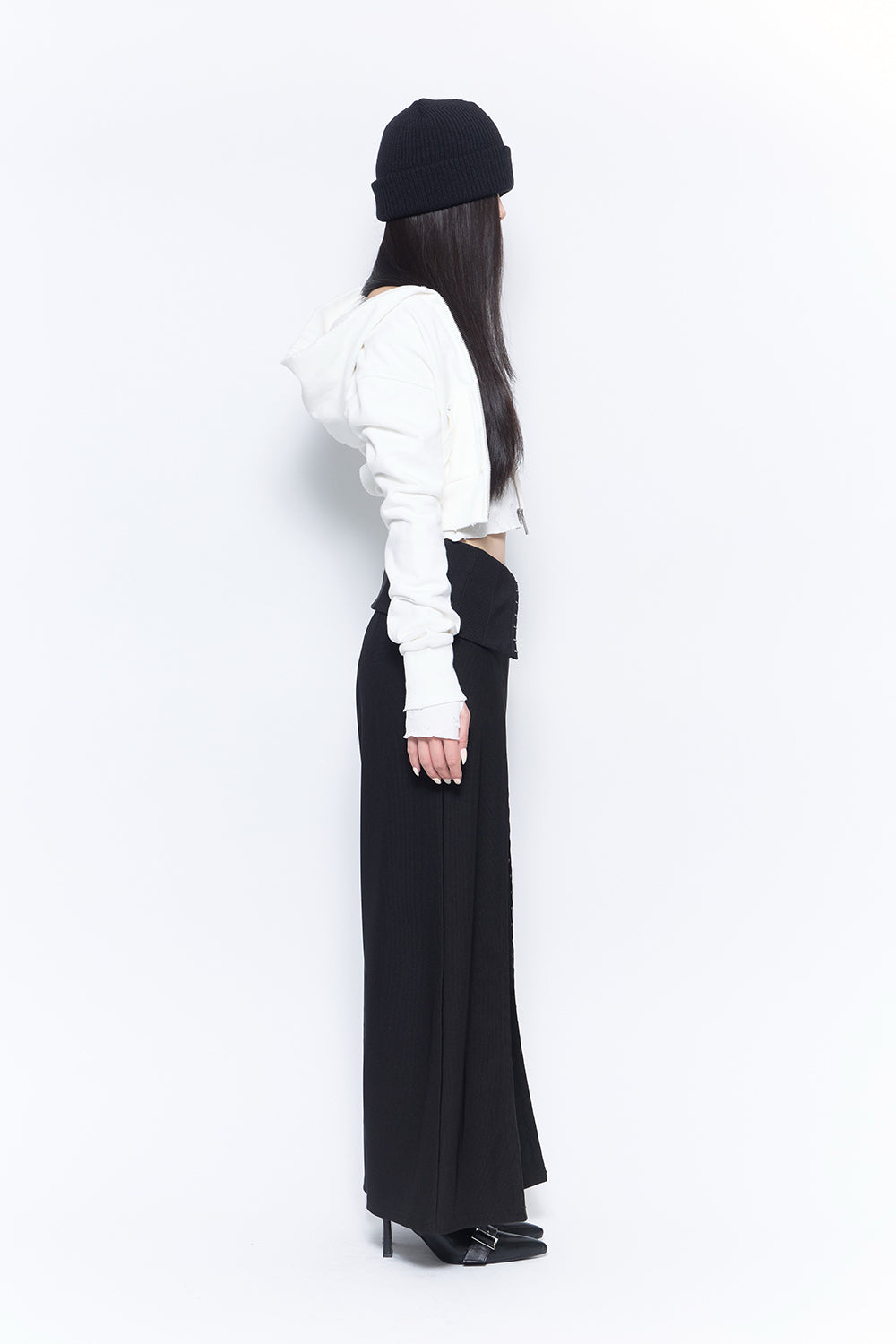 THEREDTHREAD / ザレッドスレッド】open corset pants