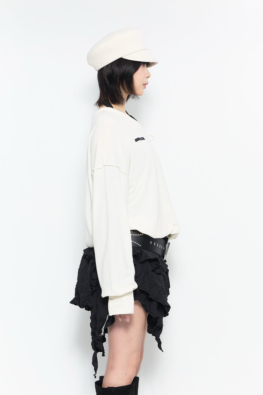 THEREDTHREAD / ザレッドスレッド】loose slouch tops
