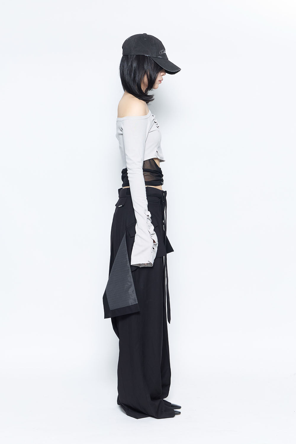 パンツ theredthread S butterfly pants THEREDTHREAD】S butterfly pants