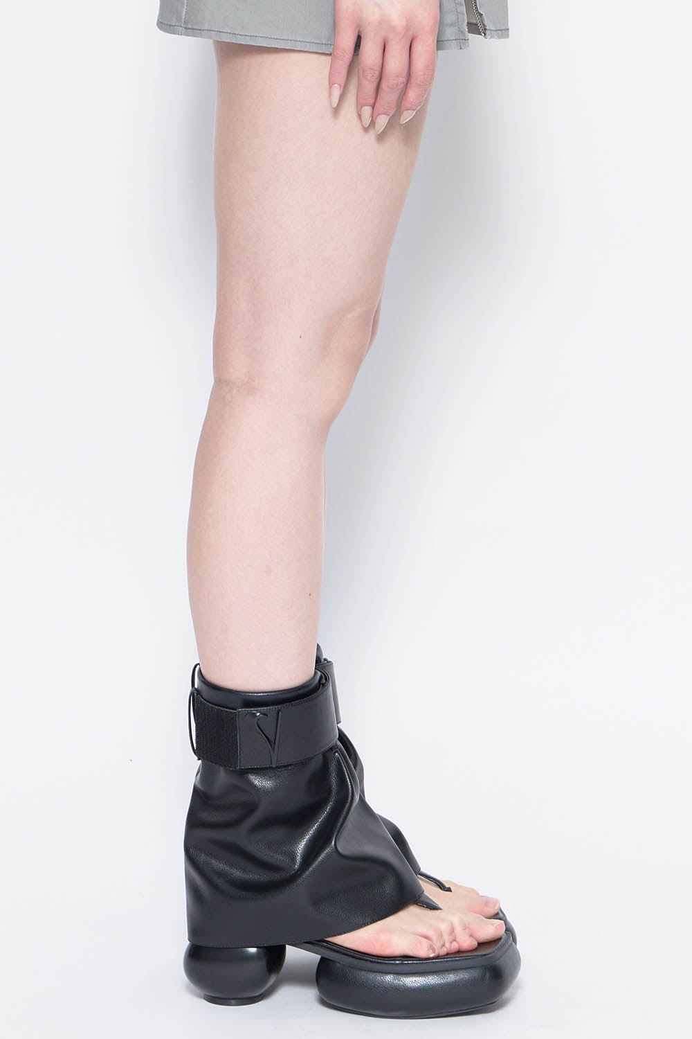 【受注生産品】 THEREDTHREAD / ザレッドスレッド】S socks cover boots 靴