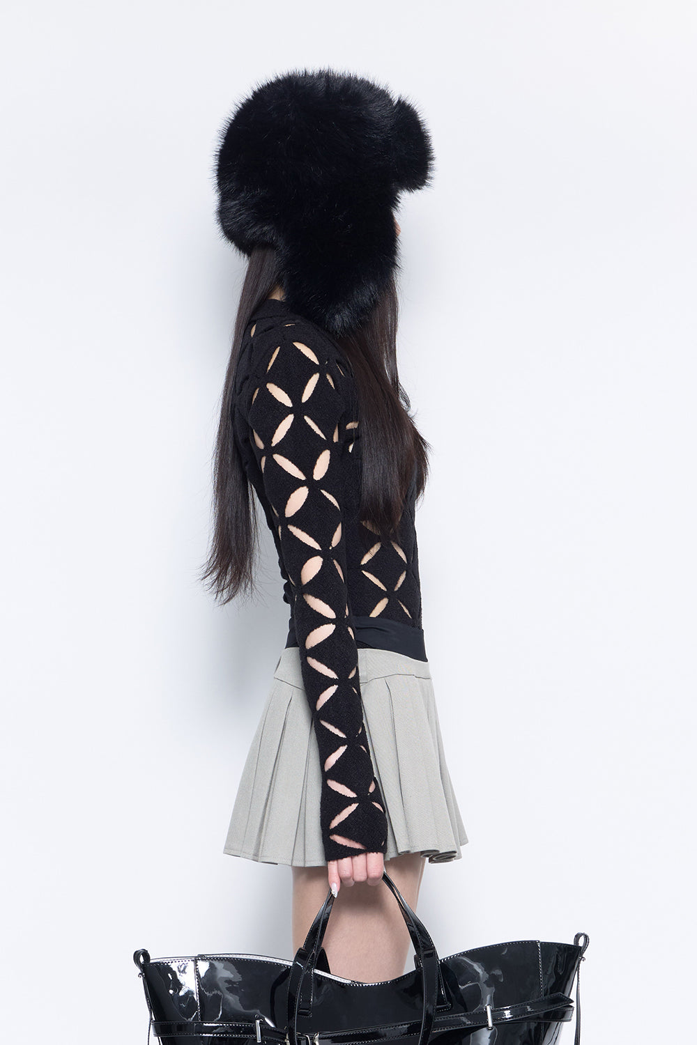 theredthread トップス 黒 THEREDTHREAD / ザレッドスレッド】S zip up hoodie