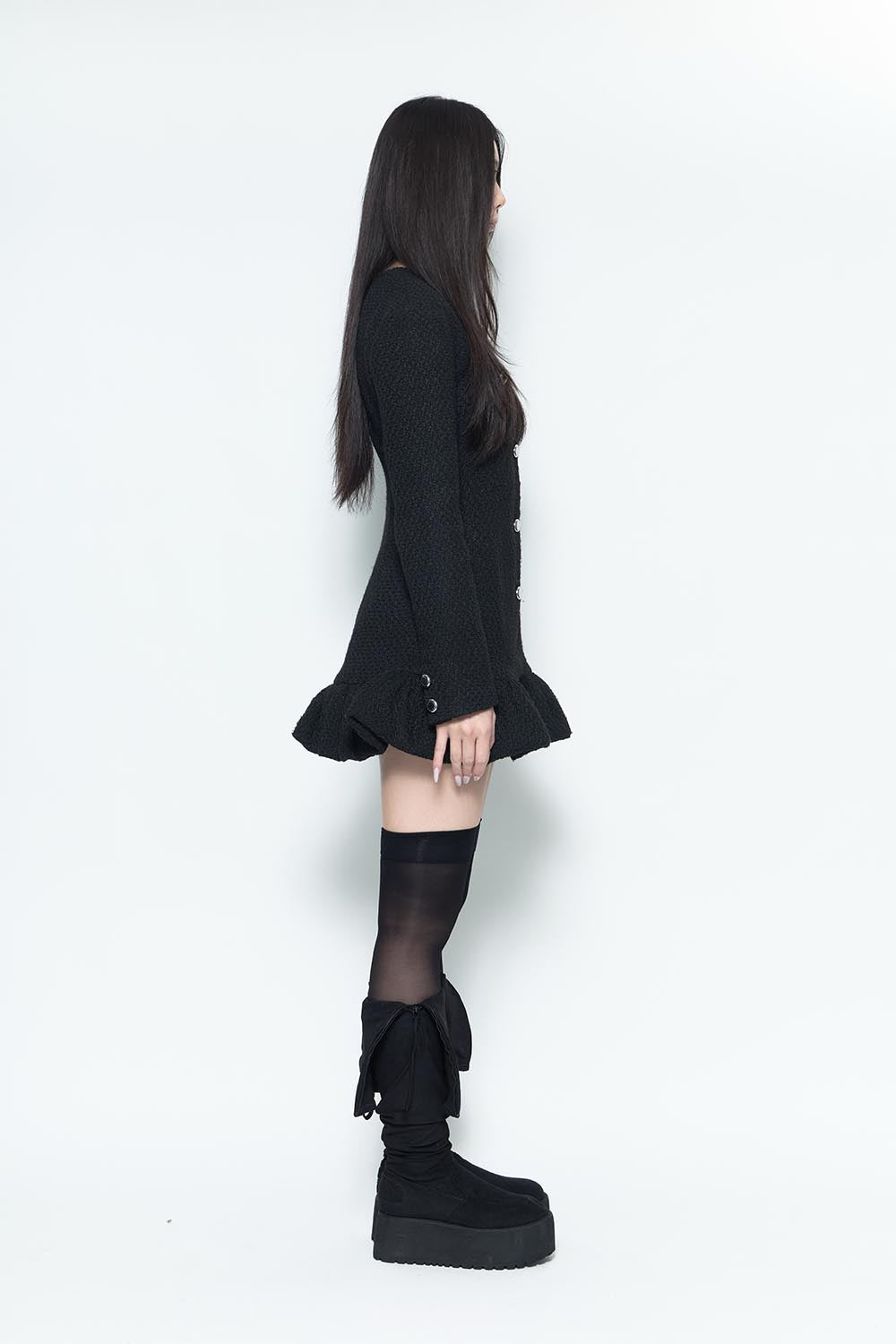 ワンピース theredthread S shirring dress mini theredthread S shirring dress mini
