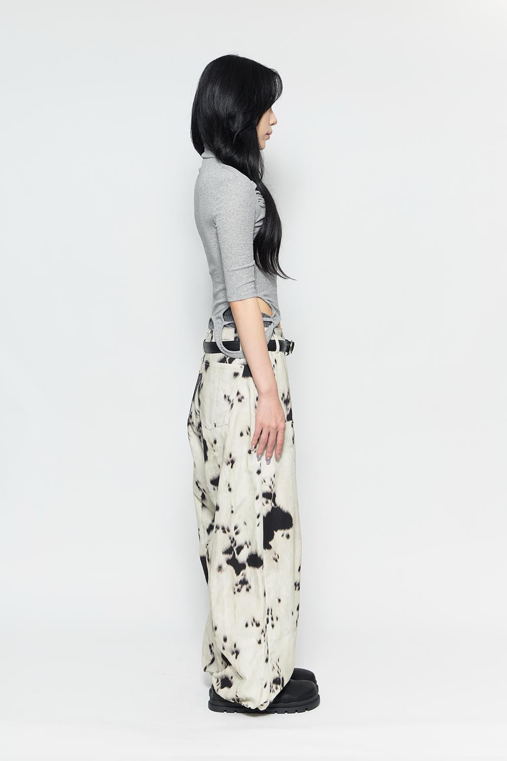 S layered work denim