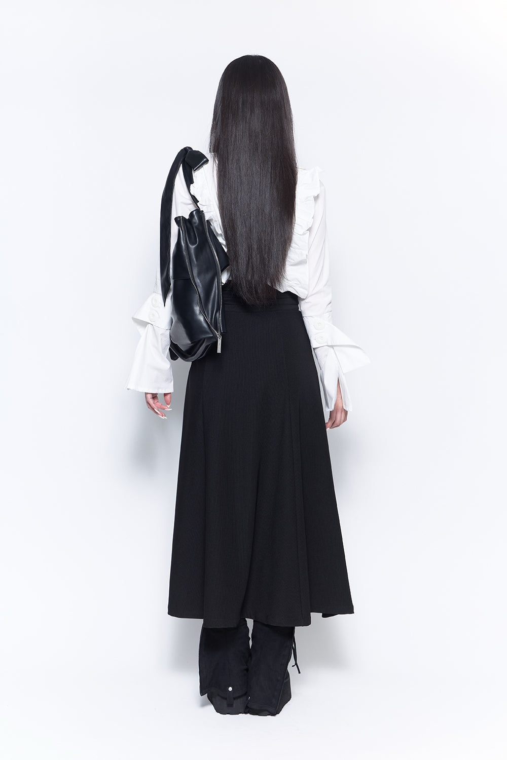 front hook flare skirt