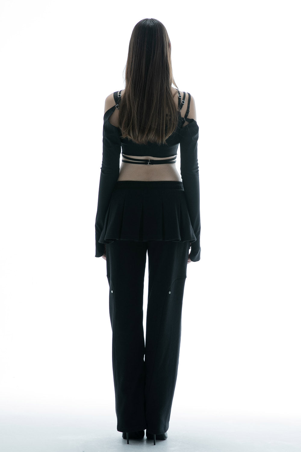 THEREDTHREAD / ザレッドスレッド】S classic skirt pants sweat