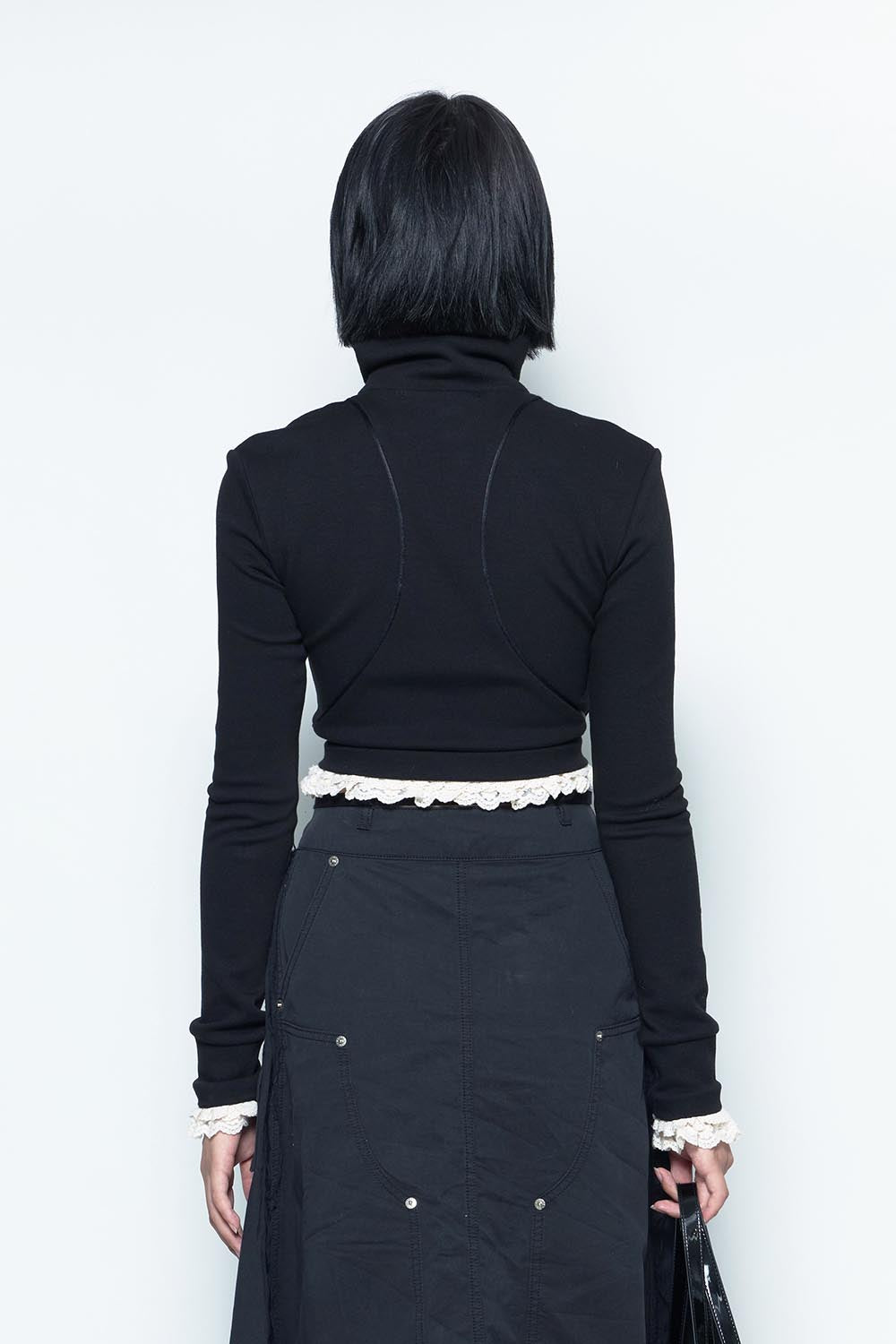 S track jersey jacket lace