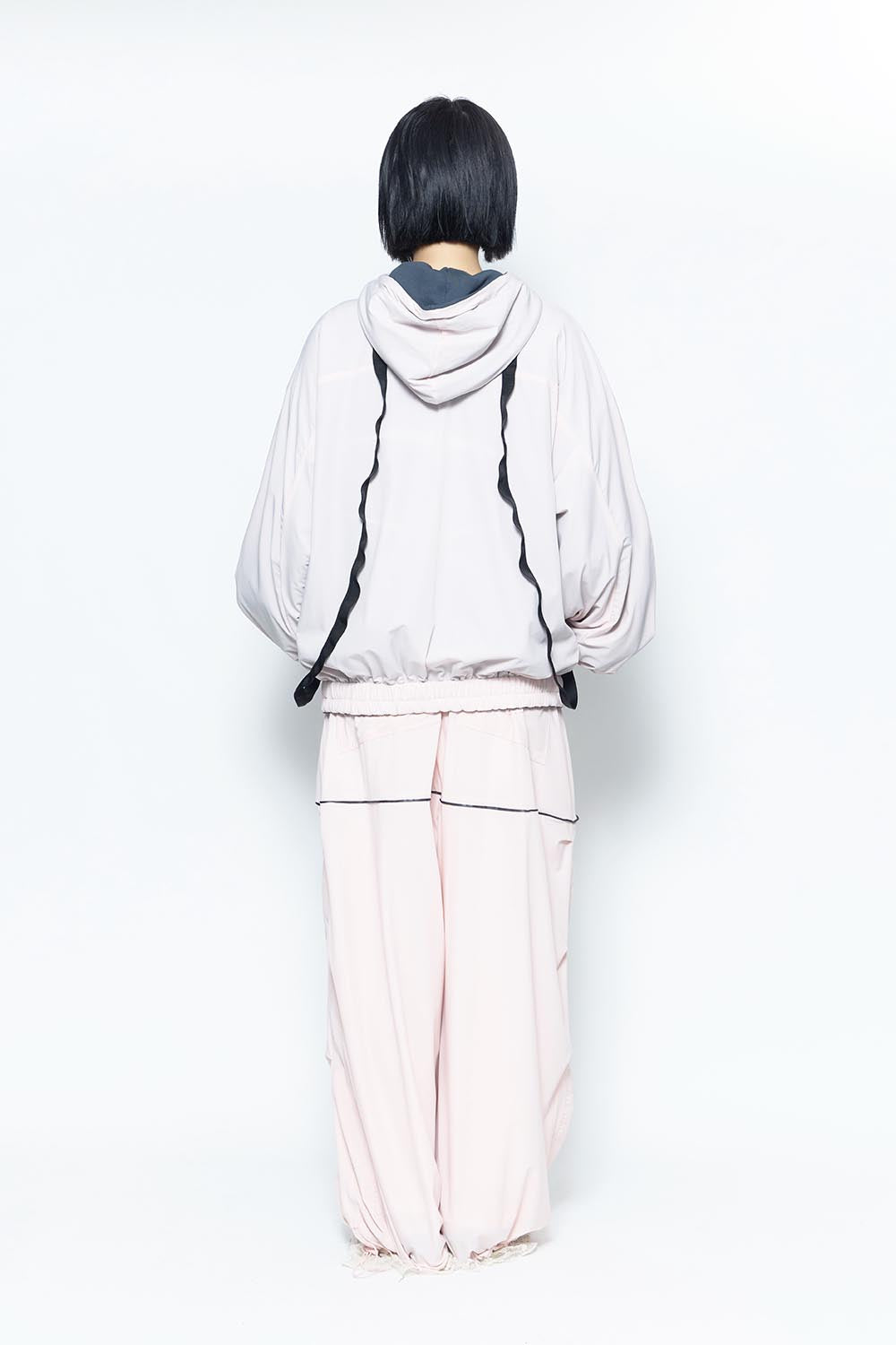 S nylon jersey pants lace