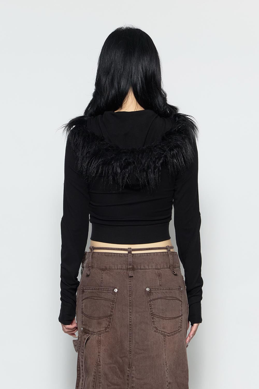 S callifur zip hoodie