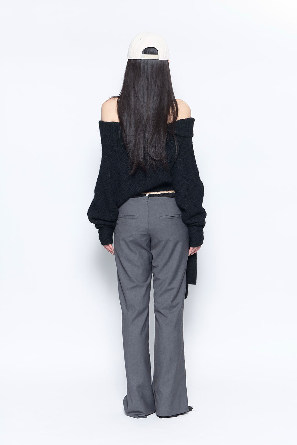 S structured slacks pants