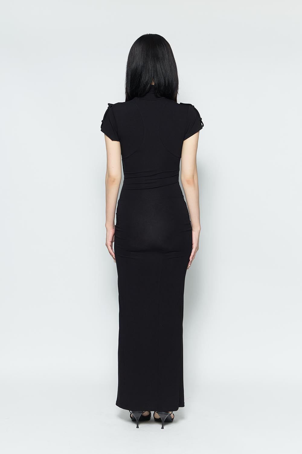 S shoulder harness dress