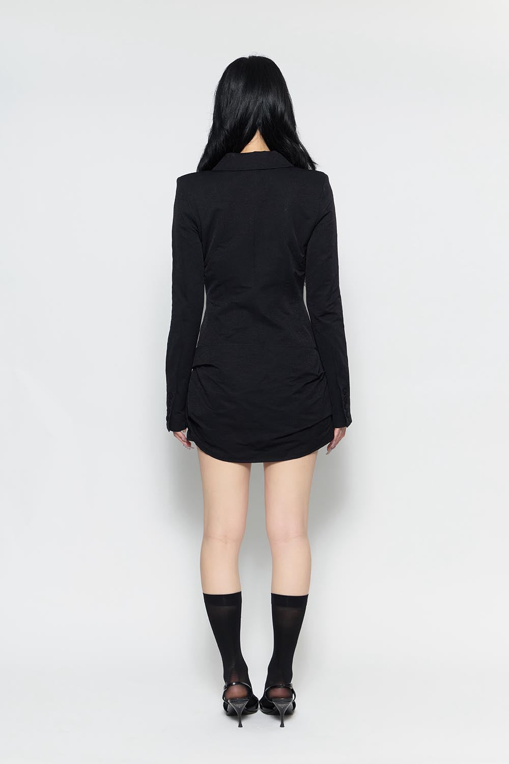 S suit bow dress mini