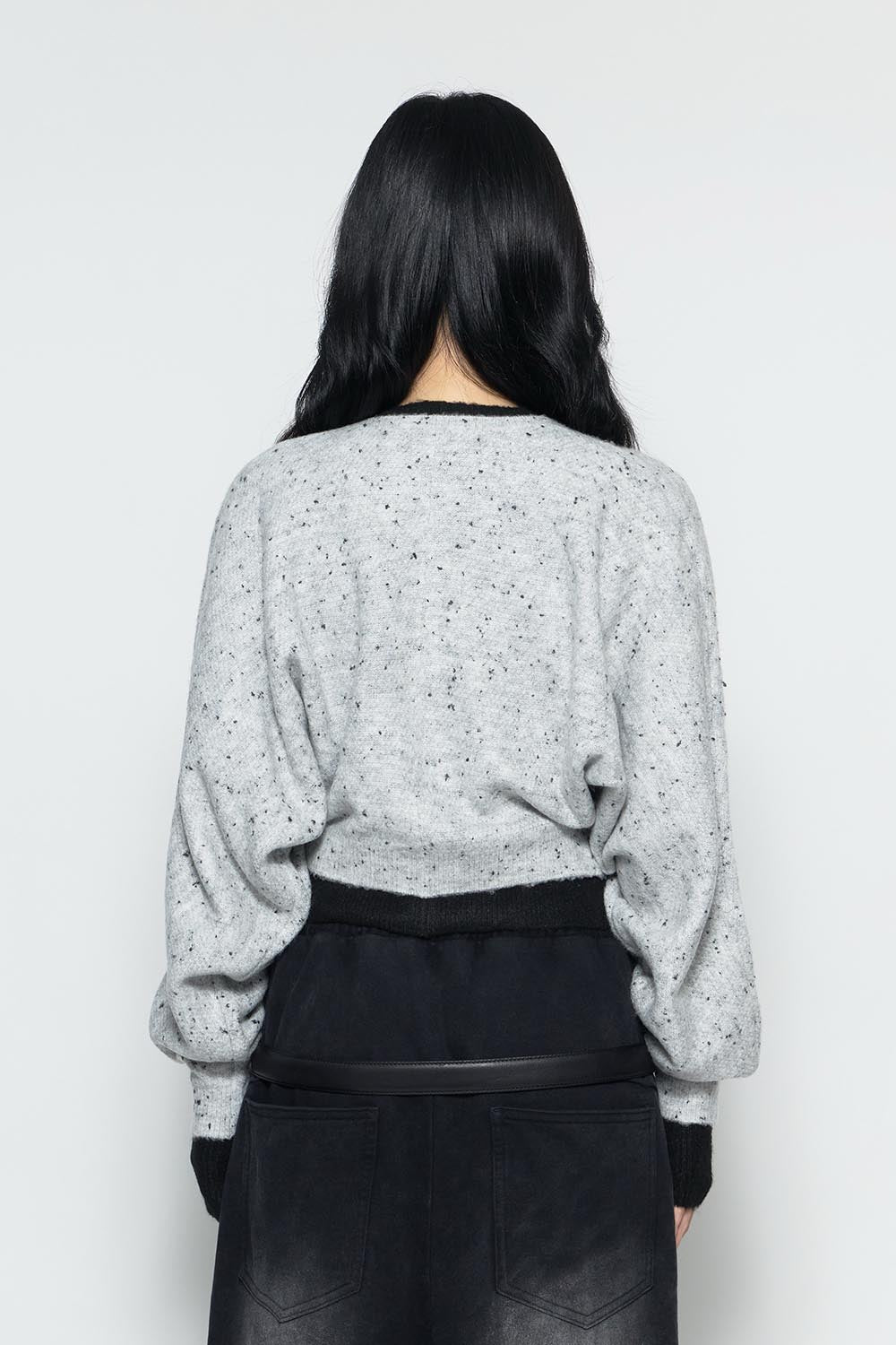 THEREDTHREAD / ザレッドスレッド】S layered dolman knit