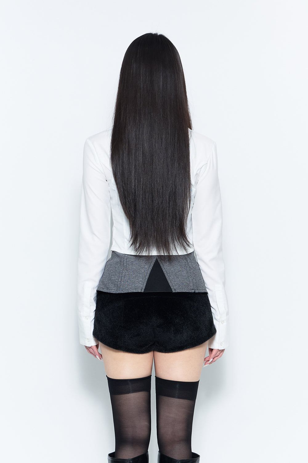 w zip cord shirt