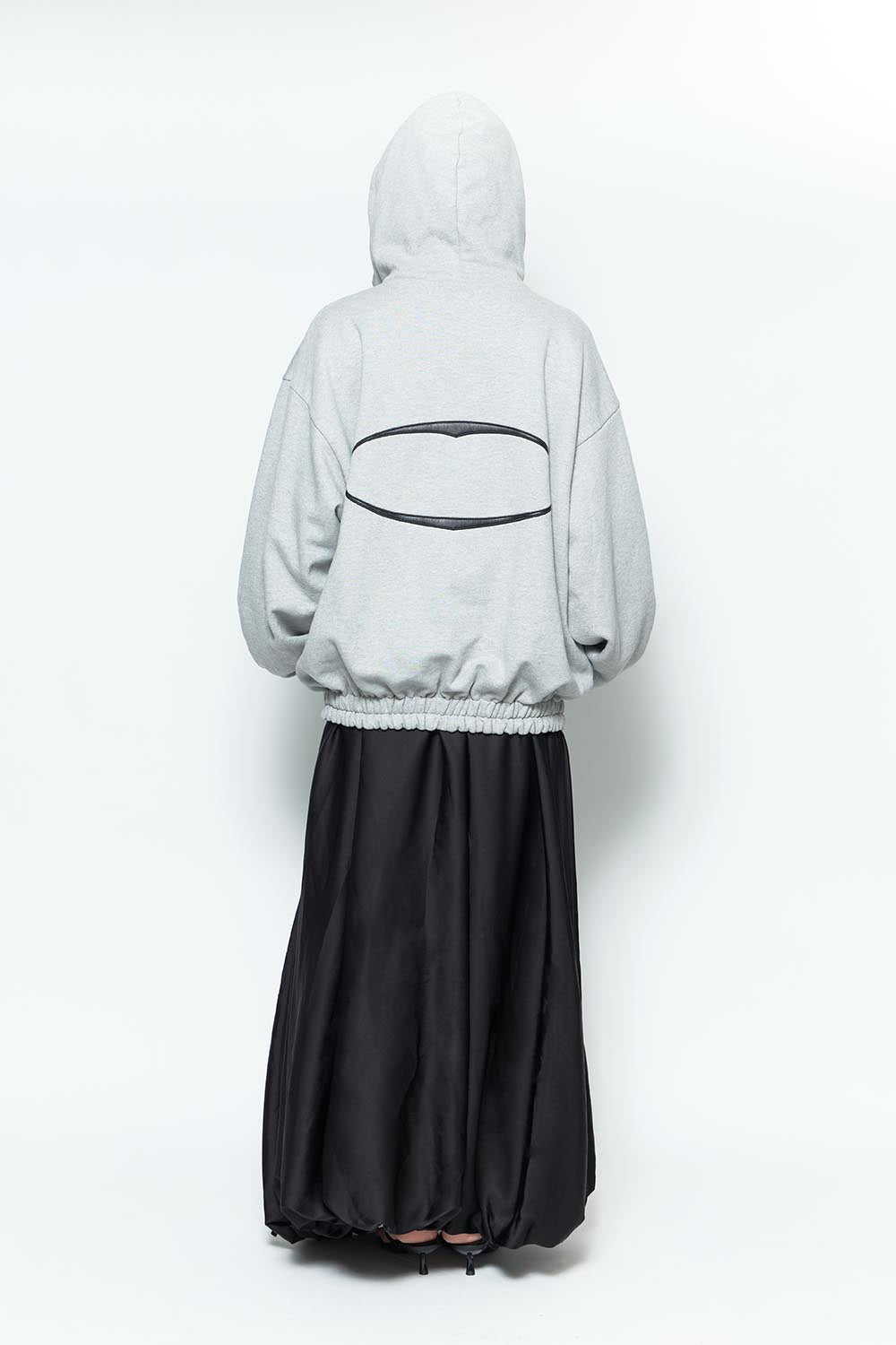 S float satin skirt