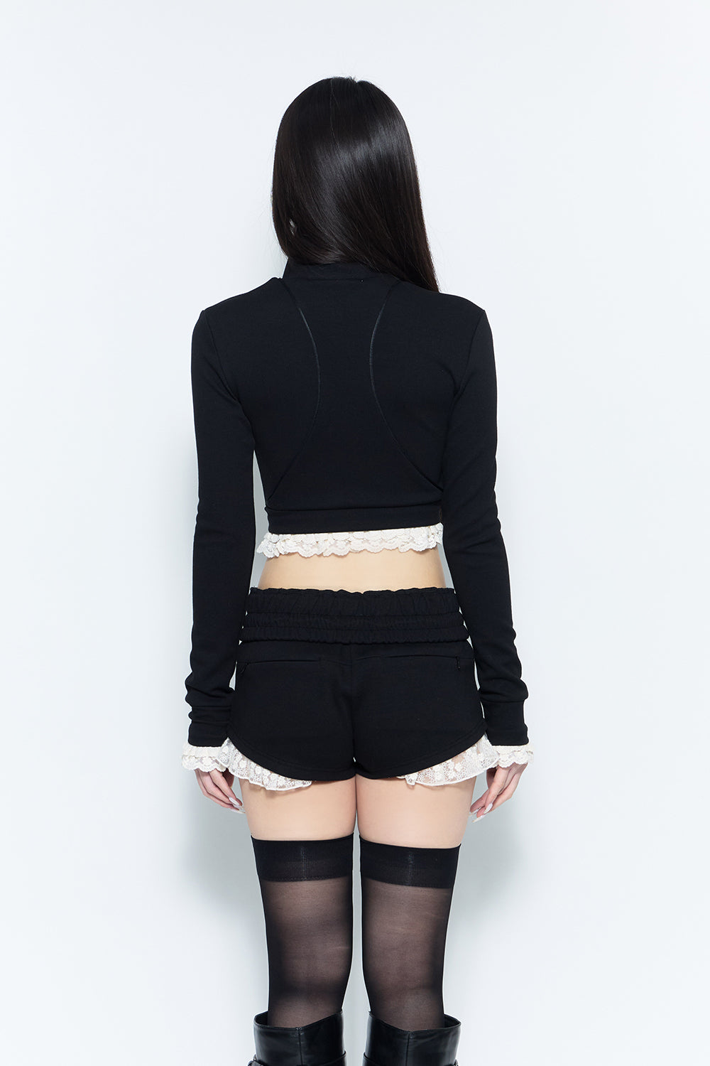 トップス THEREDTHREAD S Track Jersey jacket lace THEREDTHREAD】track jersey jacket lace