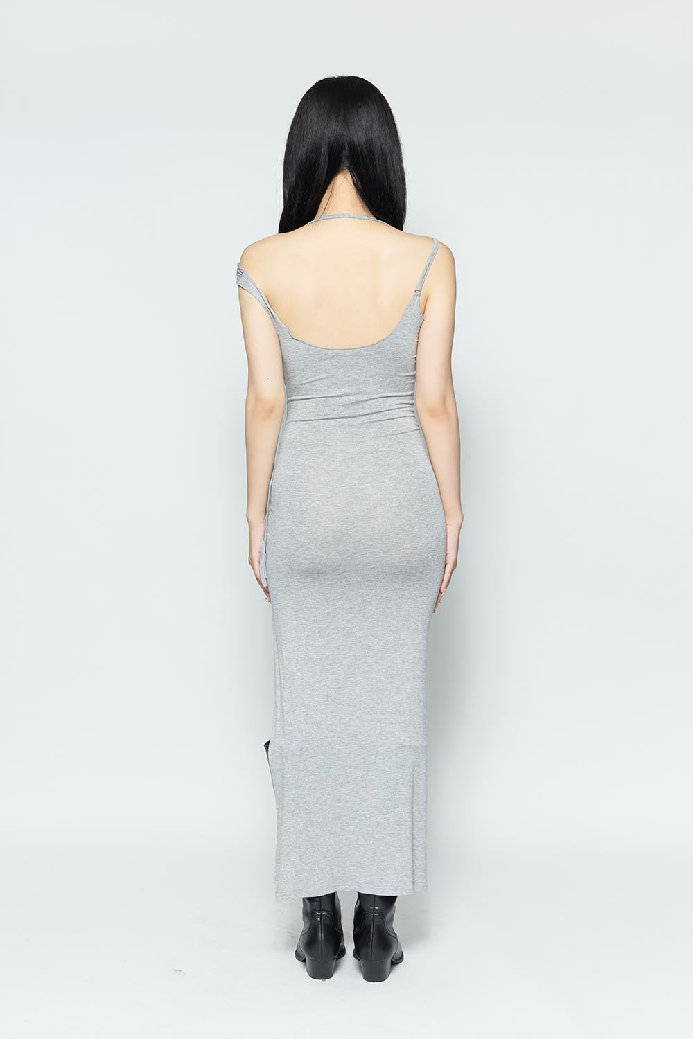 S twist asymmetric dress