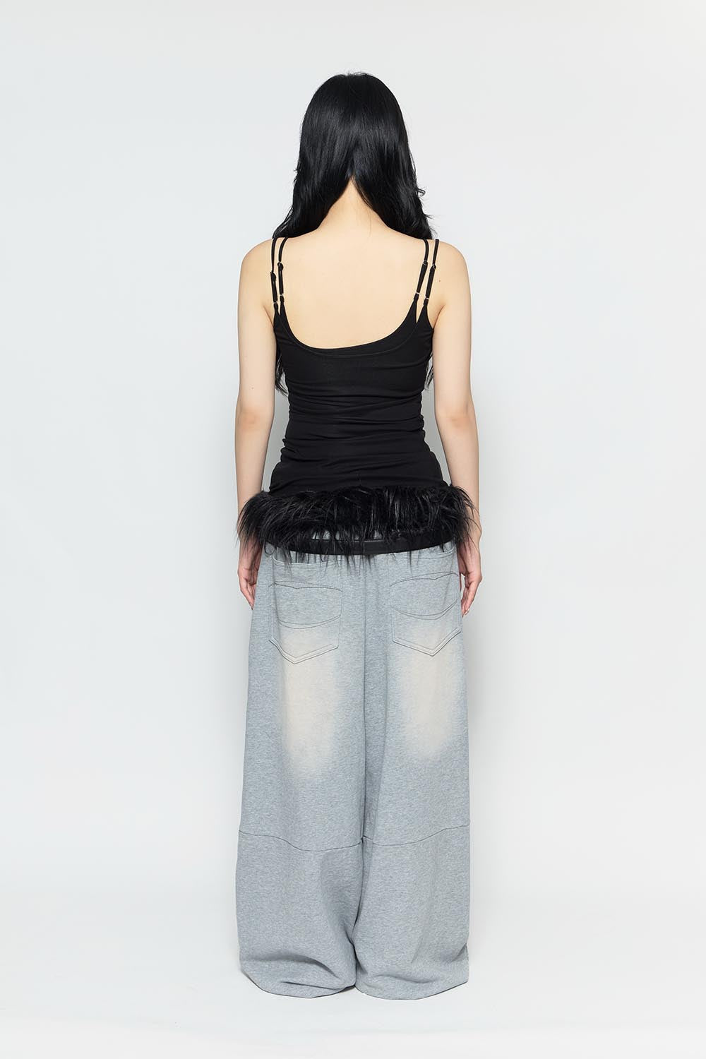S layered fluff dress mini