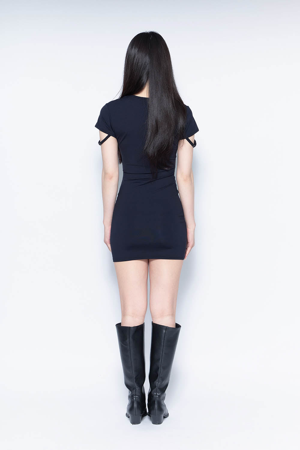 theredthread ベルトドレス THEREDTHREAD / ザレッドスレッド】S logo belt dress