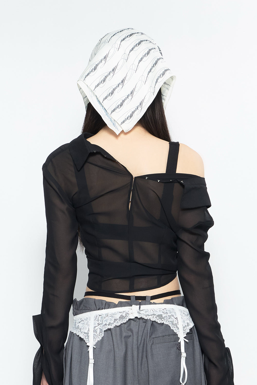 小物 theredthread S signature script scarf THEREDTHREAD / ザレッドスレッド】signature script scarf
