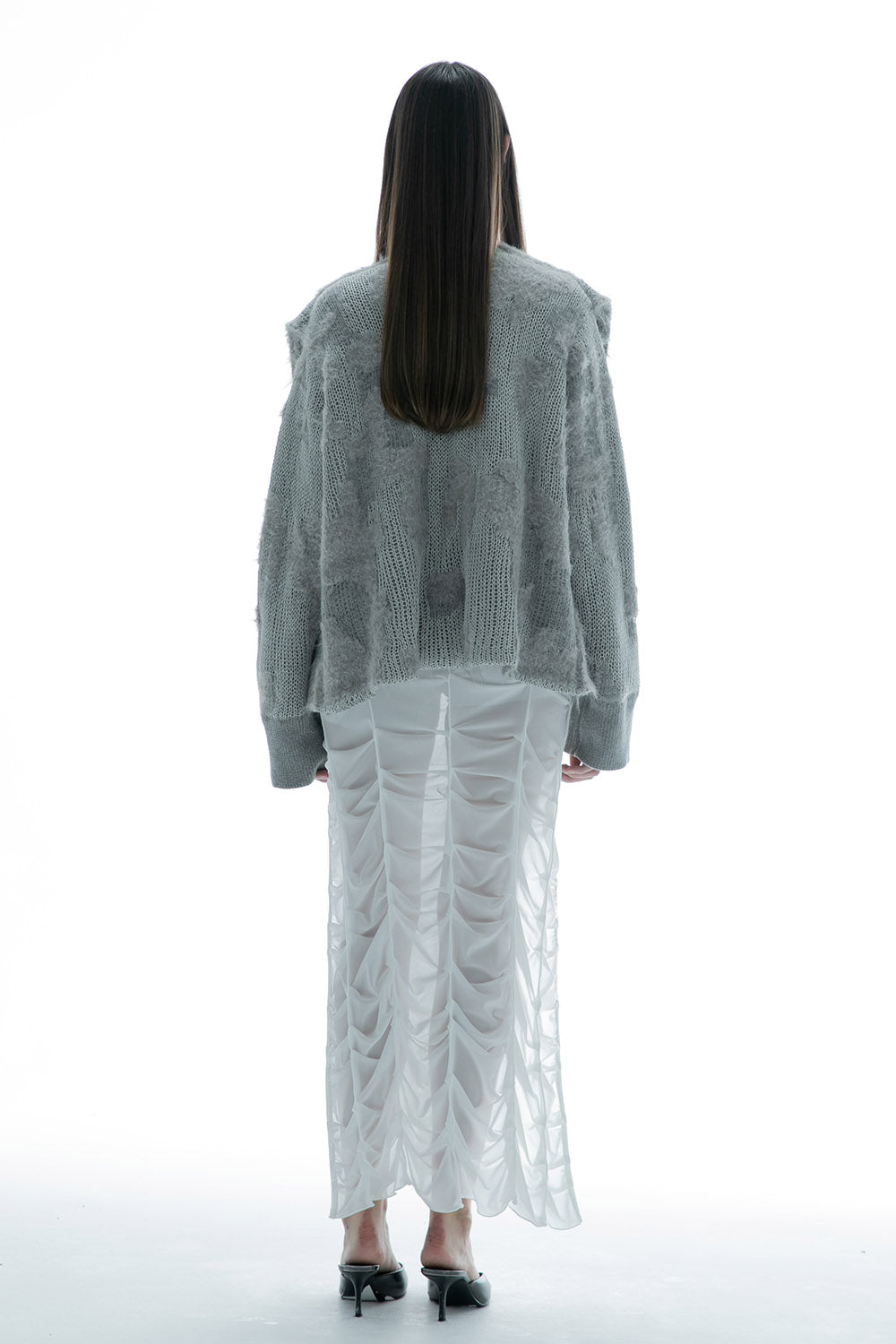 ワンピース THE RED THERED S slit fit skirt petal THEREDTHREAD / ザレッドスレッド】S slit fit skirt petal