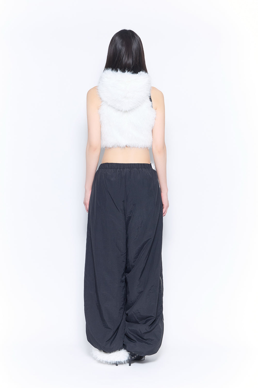 flip fur pants