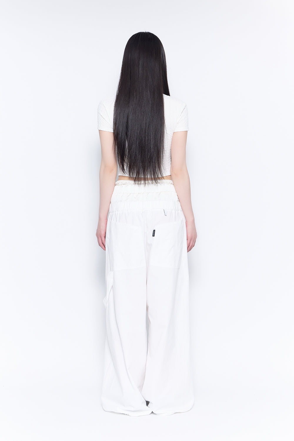 THEREDTHREAD / ザレッドスレッド】layered waist pants
