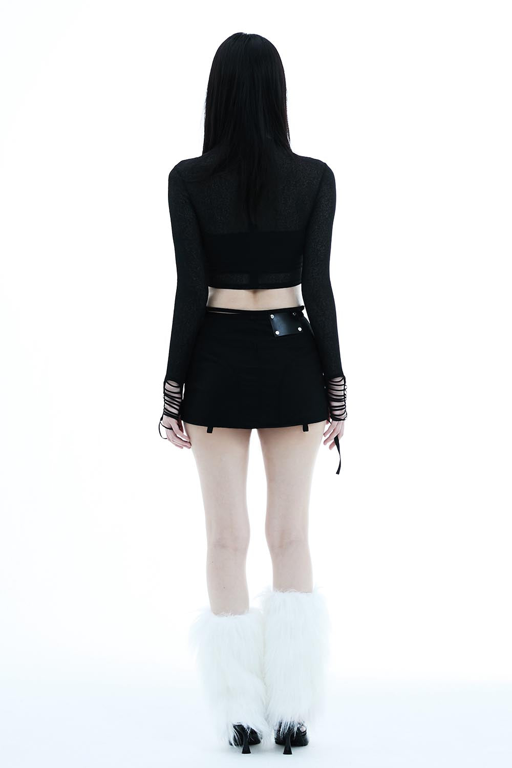 S lace up dress mini theredthread 新品 THEREDTHREAD】S lace up dress mini
