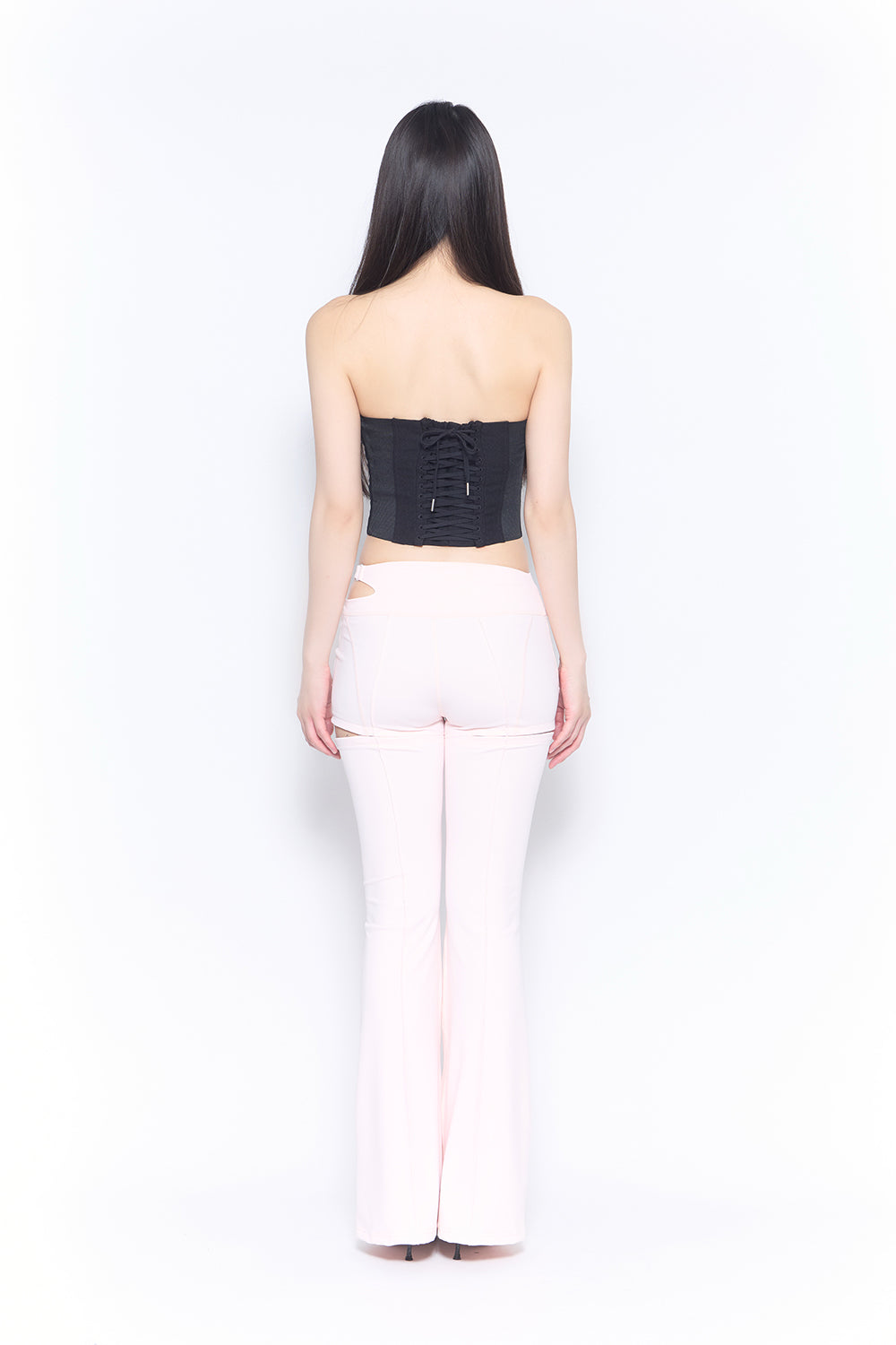 sculpt slit pants