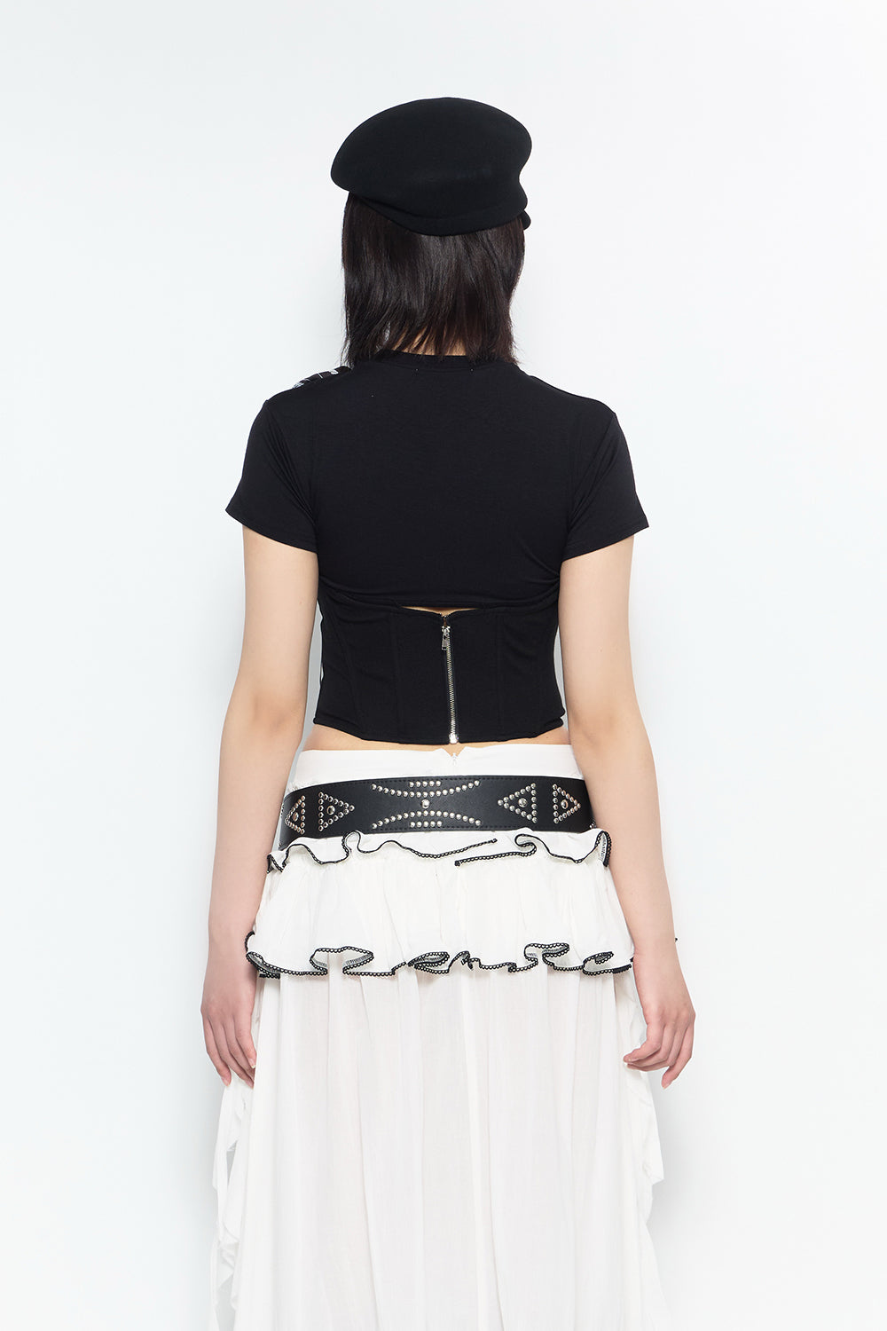 THEREDTHREAD / ザレッドスレッド】catline corset tops
