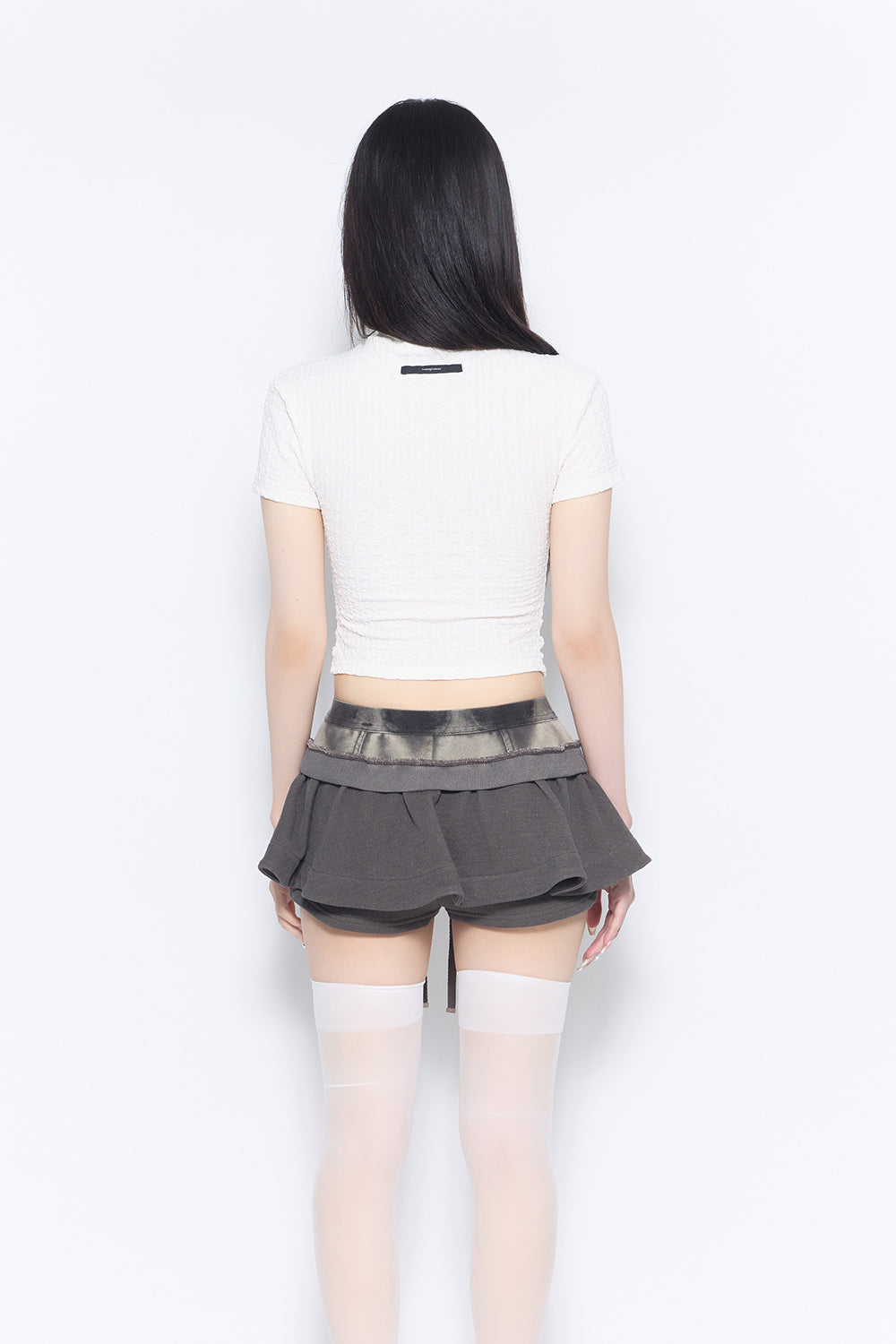 w zip garter tops