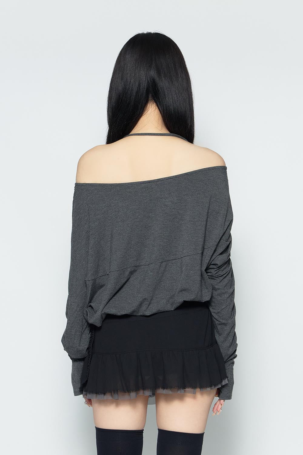 S slouchy strap tops