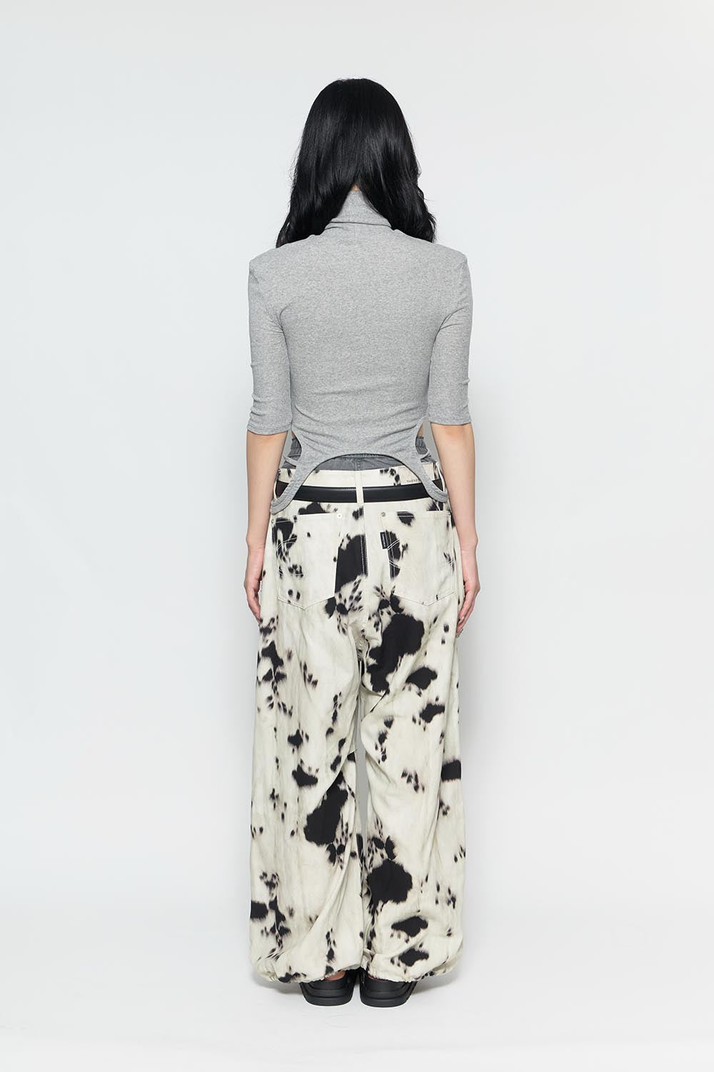 S layered work denim