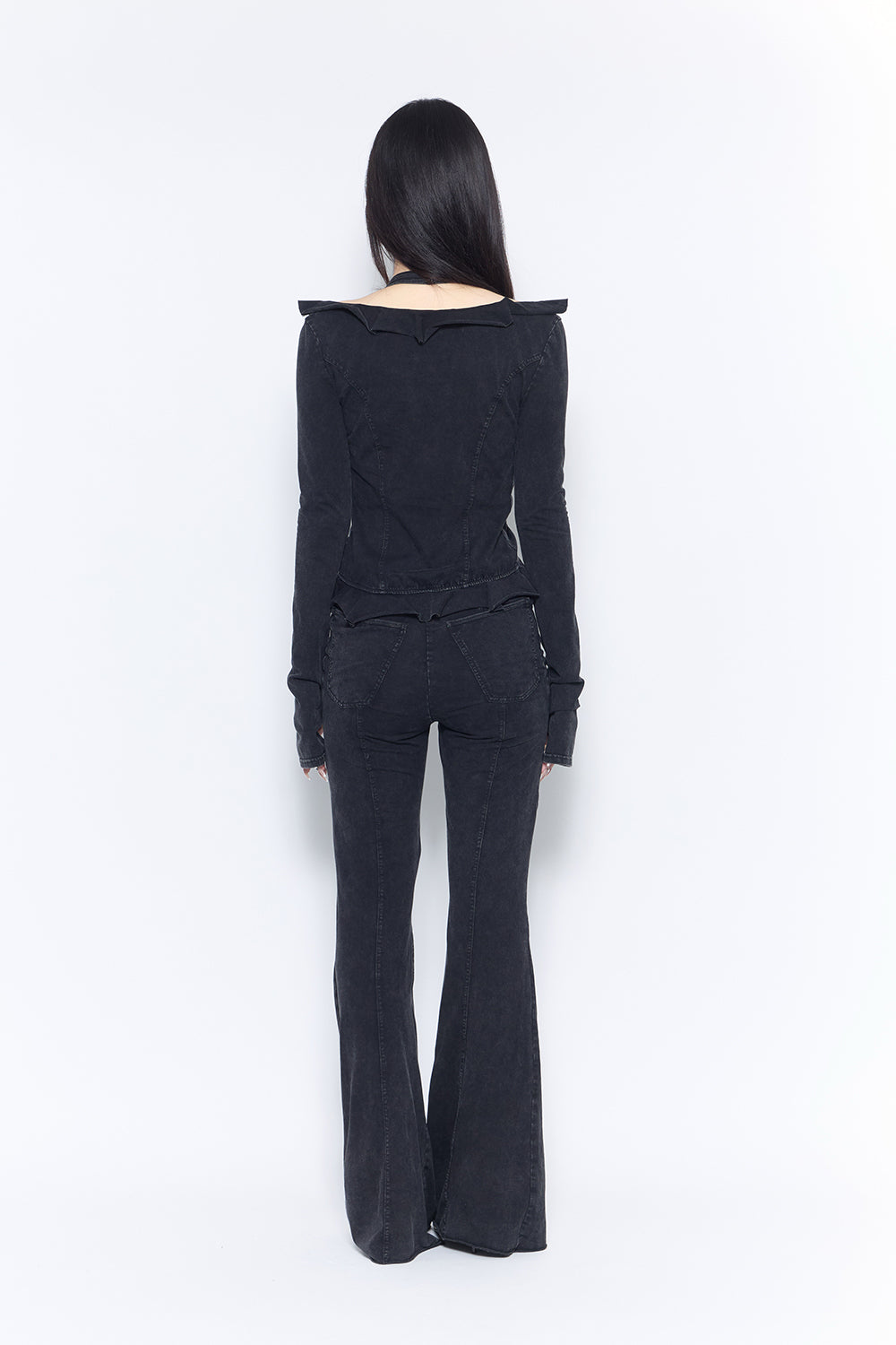 fade jersey pants