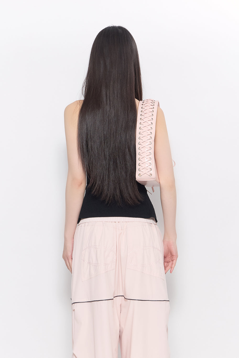 rib zip bare tops