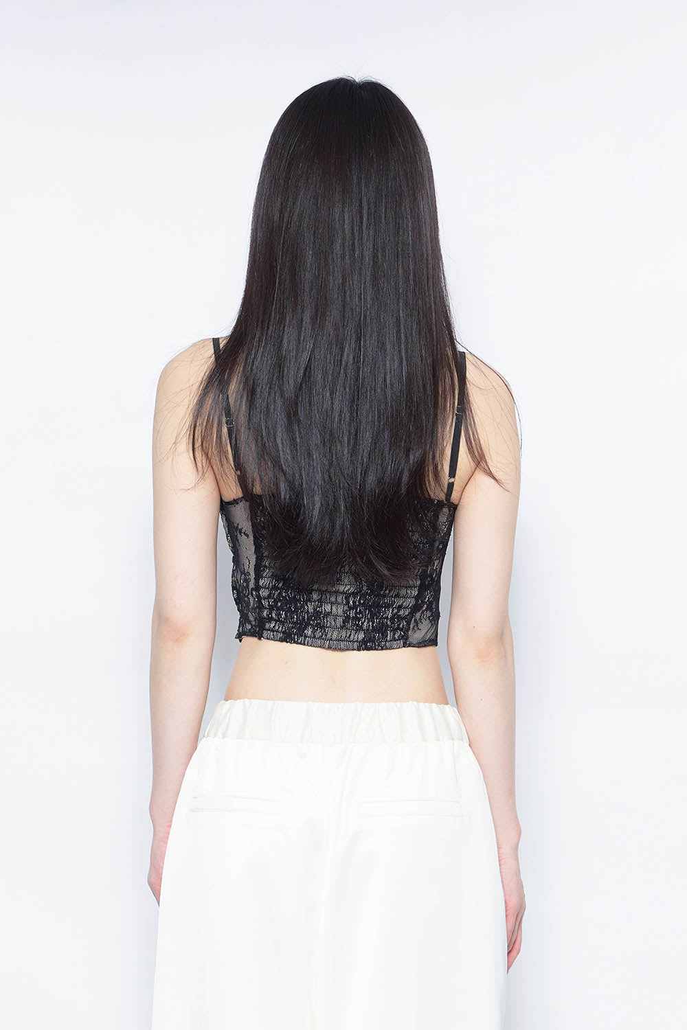 トップス S flower taped camisole the red thread THEREDTHREAD / ザレッドスレッド】S flower taped camisole